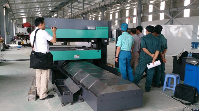 Lắp đặt, hiệu chỉnh máy móc